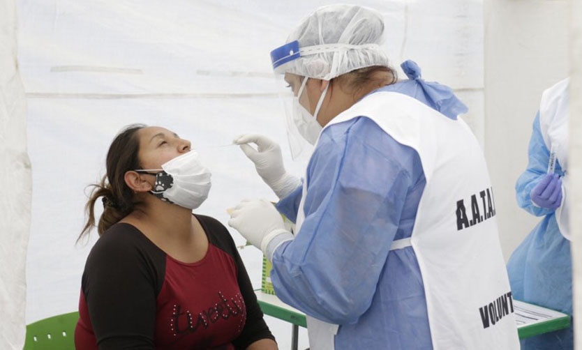 Covid: informan 411 nuevos contagios y 4 muertes en Pilar