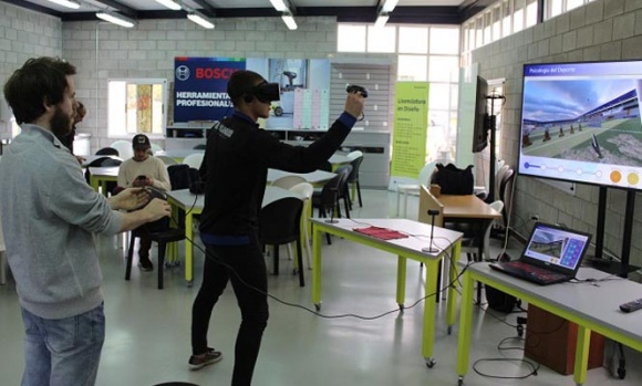 El arquero de Real Pilar y un entrenamiento con realidad virtual