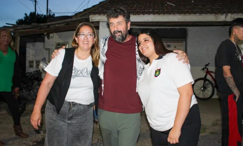 Carlos “Cascote” Bertola expuso en Pilar su experiencia en la Flotilla Global Sumud