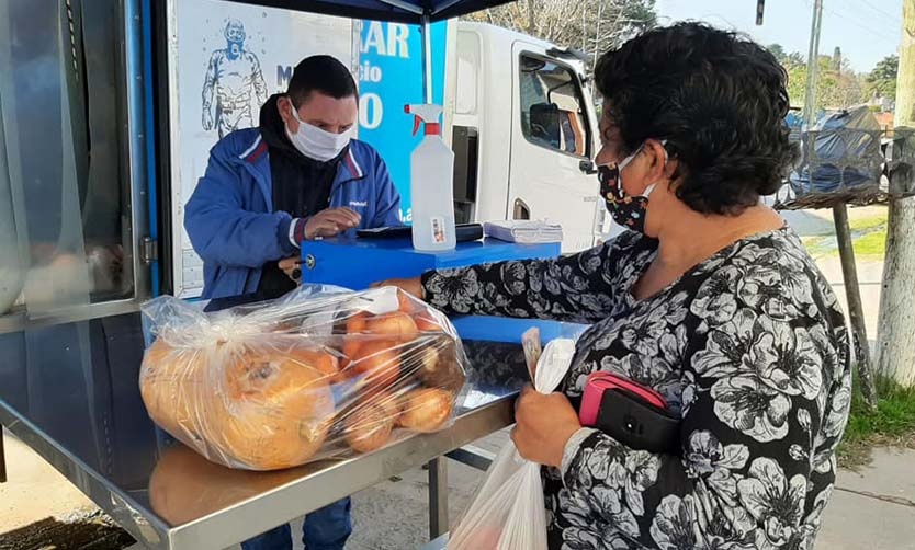 La feria con productos esenciales a precios populares estará en Derqui