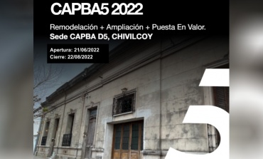 El Distrito 5 de CAPBA lanza concurso para la delegación Chivilcoy