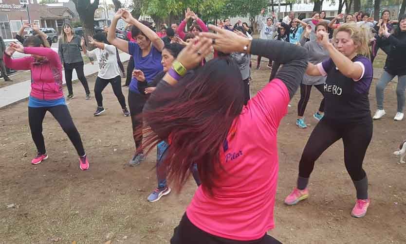 Las clases de “Pilar se Mueve” dirán presente durante el verano