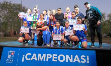 Fútbol femenino: Pilar City se quedó con el título en un final apasionante